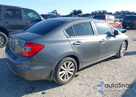 2012 Honda Civic Ex-L from USA, damaged, VIN 19XFB2F95CE053228